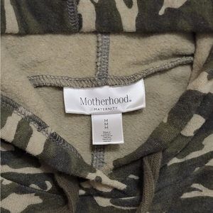 Camo Maternity Hoodie with nice stretch